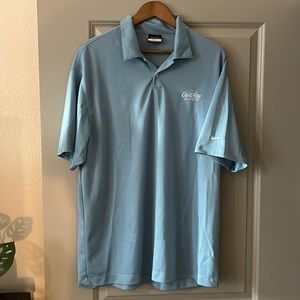 Nike mens dry fit golf polo - Cape May Brewing embroidered logo.